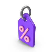 Violet Discount Tag PNG & PSD Images