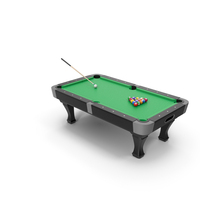 Billiard Table Set PNG & PSD Images