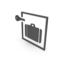 Baggage Lockers Symbol PNG & PSD Images