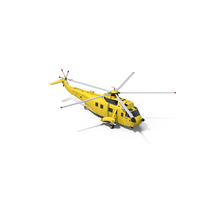 Search and Rescue Helicopter Yellow PNG & PSD Images