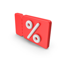 Red Discount Coupon PNG & PSD Images