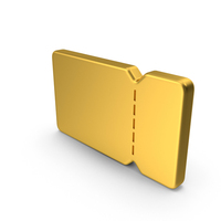 Coupon Gold PNG & PSD Images