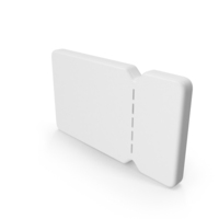 Coupon White PNG & PSD Images