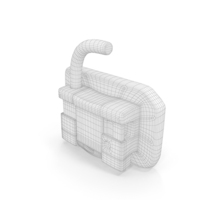 Self Ligating Dental Braces Bracket Wireframe Close PNG & PSD Images