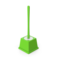Green Toilet Brush PNG & PSD Images