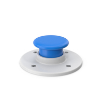 Blue Panic Button PNG & PSD Images