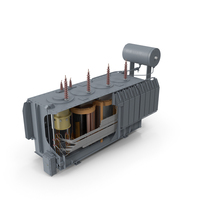 Electrical Transformer Inner Construction PNG & PSD Images