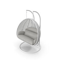 Garden Hanging Egg Chair White PNG & PSD Images