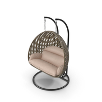 Hanging Egg Chair Beige PNG & PSD Images