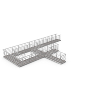 Prefabricated Industrial Catwalk PNG & PSD Images