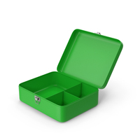 Green Opened First Aid Box PNG & PSD Images