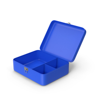 Blue Opened First Aid Box PNG & PSD Images