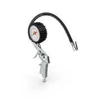 Tire Inflator Dial Pressure Gauge Air Compressor PNG & PSD Images