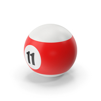 Pool And Snooker Ball 11 PNG & PSD Images