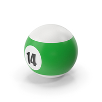 Pool And Snooker Ball 14 PNG & PSD Images