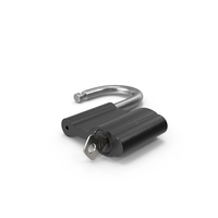 Padlock And Key Opened PNG & PSD Images