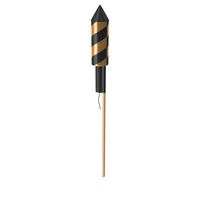Firework Rocket Black PNG & PSD Images
