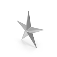 Silver Star PNG & PSD Images