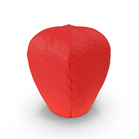 Blazing Sky Lantern Red Color PNG & PSD Images