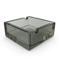 Square Ashtray Glass PNG & PSD Images