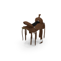 Western Trail Saddle Fur PNG & PSD Images