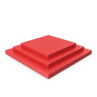 Red Square Podium PNG & PSD Images