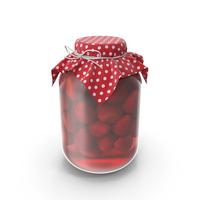 Strawberry Jam In A Jar PNG & PSD Images