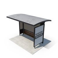 Bus Stop Black Old PNG & PSD Images