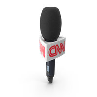 CNN Newsshooter Wireless Microphone Triangular PNG & PSD Images