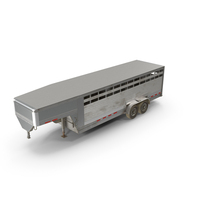 Livestock Transport Trailer Used PNG & PSD Images