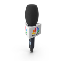 NBC News Handheld Microphone Triangular PNG & PSD Images
