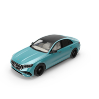 Mercedes E Class Turquoise Color PNG & PSD Images