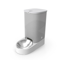 Smart WiFi Pet Feeder White PNG & PSD Images
