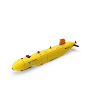 SeaRaptor Autonomous Underwater Vehicle PNG & PSD Images