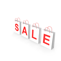 White Shopping Bags PNG & PSD Images