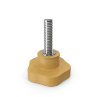 Clamping Handle Bolt Yellow PNG & PSD Images