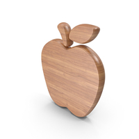 Apple Fruit Symbol Wood PNG & PSD Images