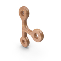 Wood Git Merge Symbol PNG & PSD Images