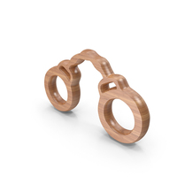 Wood Handcuffs Symbol PNG & PSD Images
