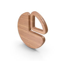 Wood Pie Chart Symbol PNG & PSD Images