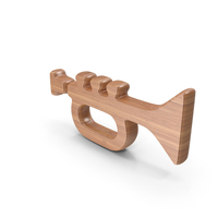Wood Trumpet Symbol PNG & PSD Images
