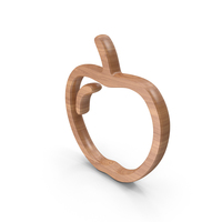 Wood Apple Outline Symbol PNG & PSD Images