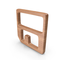 Wood Floppy Disk Symbol PNG & PSD Images