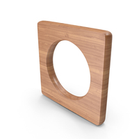 Wood Record Square Symbol PNG & PSD Images