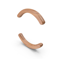 Semi Circle Wood Symbol PNG & PSD Images