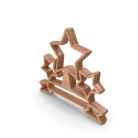 Star Trophy Wood Symbol PNG & PSD Images