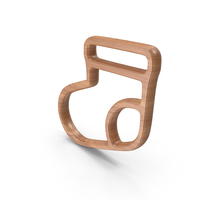 Wood Baby Socks Symbol PNG & PSD Images