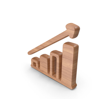 Wood Business Analytics Graph Symbol PNG & PSD Images