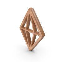 Wood Diamond Symbol PNG & PSD Images