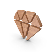 Gemstone Wood Symbol PNG & PSD Images